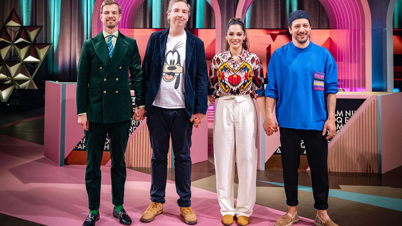 Sie machen in der neuen Staffel von "Wer stiehlt mir die Show?" mit: Joko Winterscheidt, Olli Schulz, Nilam Farooq und Fahri Yardim.