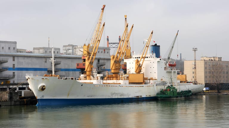 Der Hafen von Odessa wird derzeit von Russland blockiert: Er ist von enormer Bedeutung für Getreideexporte.