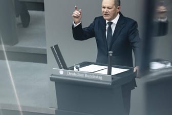 Olaf Scholz: Der Bundeskanzler gibt an diesem Mittwochnachmittag eine Regierungserklärung im Bundestag ab.