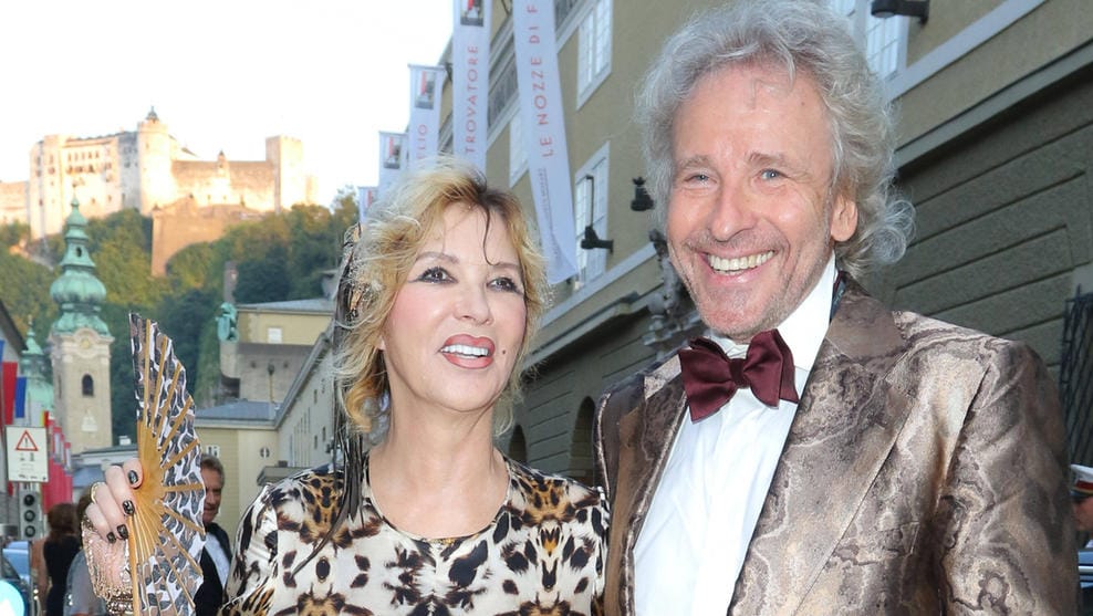 Thea und Thomas Gottschalk 2015.