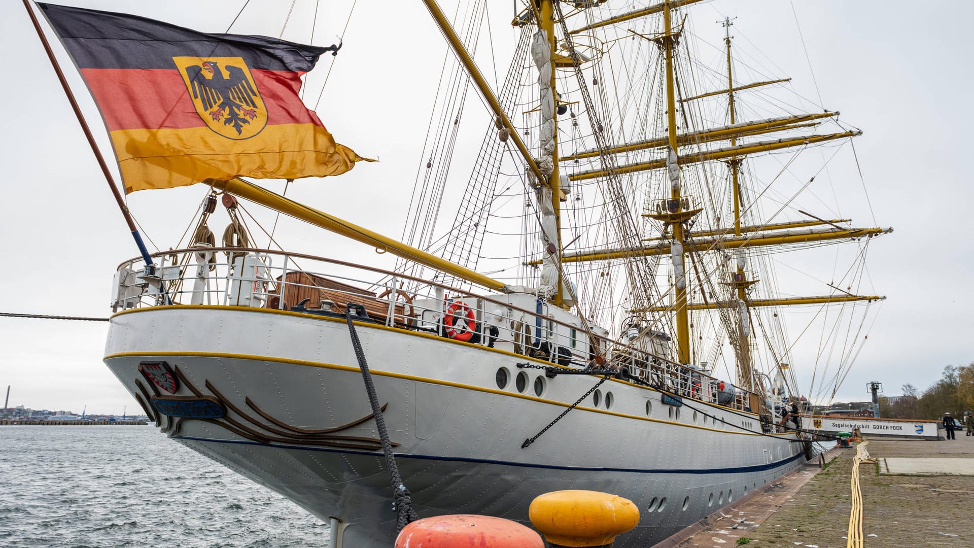 Gorch Fock: Die Kosten der Sanierung des Segelschiffs der Bundeswehr stiegen immer weiter an. (Archivfoto)