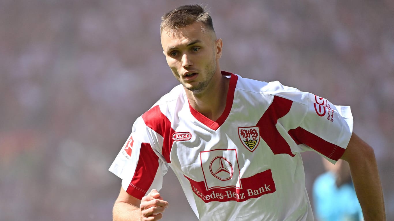 Sasa Kalajdzic kam 2019 von Admira Wacker Mödling zum VfB. Jetzt steht sein Abschied kurz bevor.