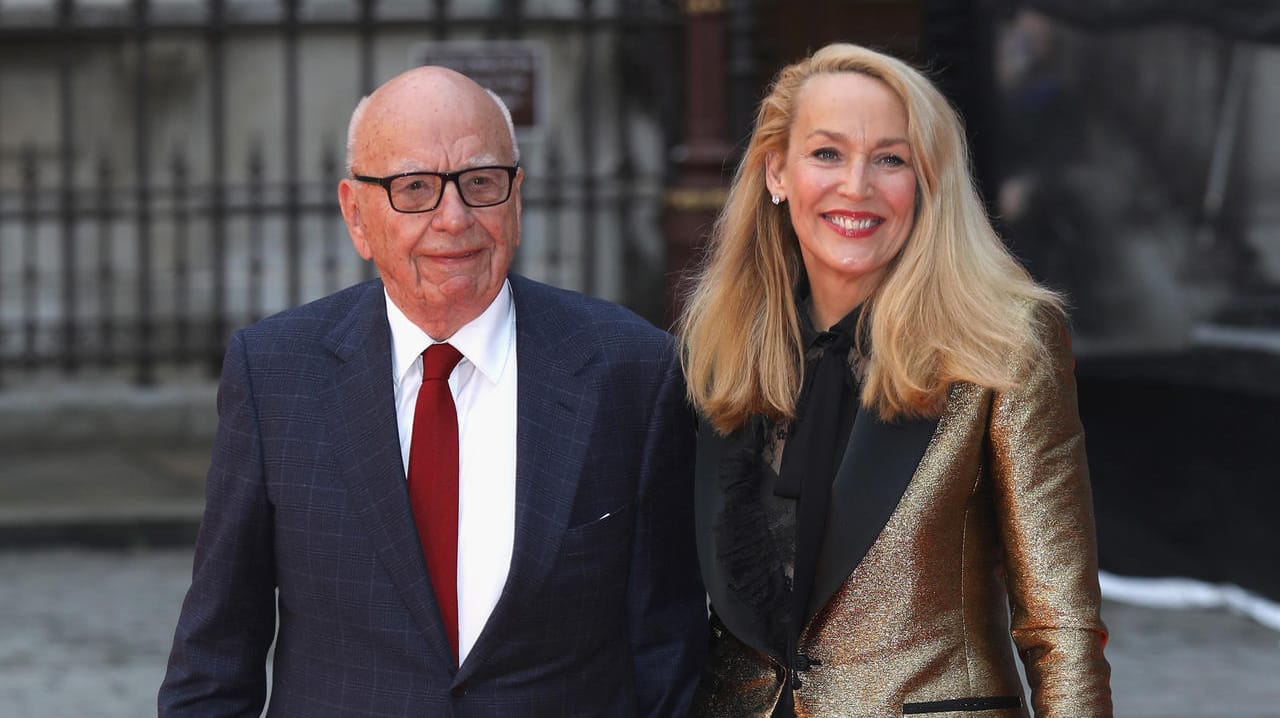 Rupert Murdoch und Jerry Hall: 2015 funkte es zwischen dem Verleger und dem Model.