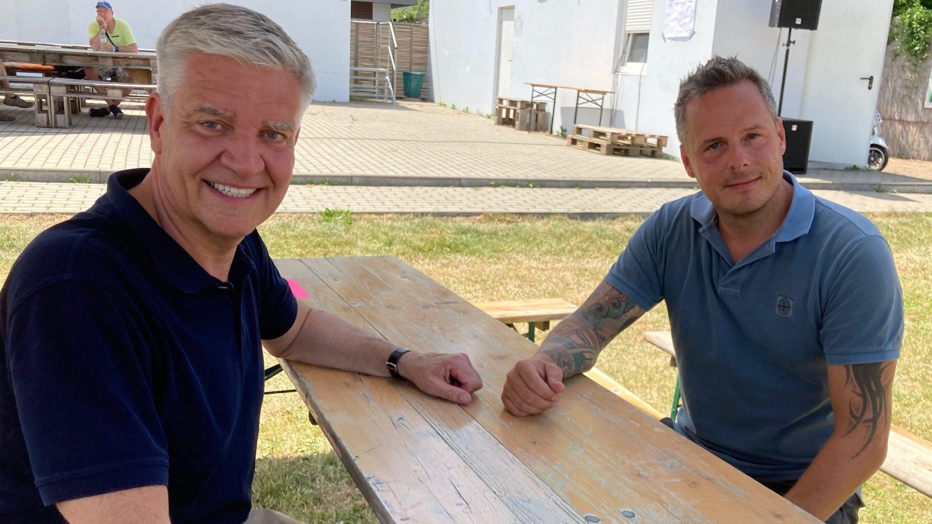 Frank Steffel (l.) und Kay Bernstein (r.): Einer von ihnen wird am Sonntag zum Präsidenten von Hertha BSC gewählt.