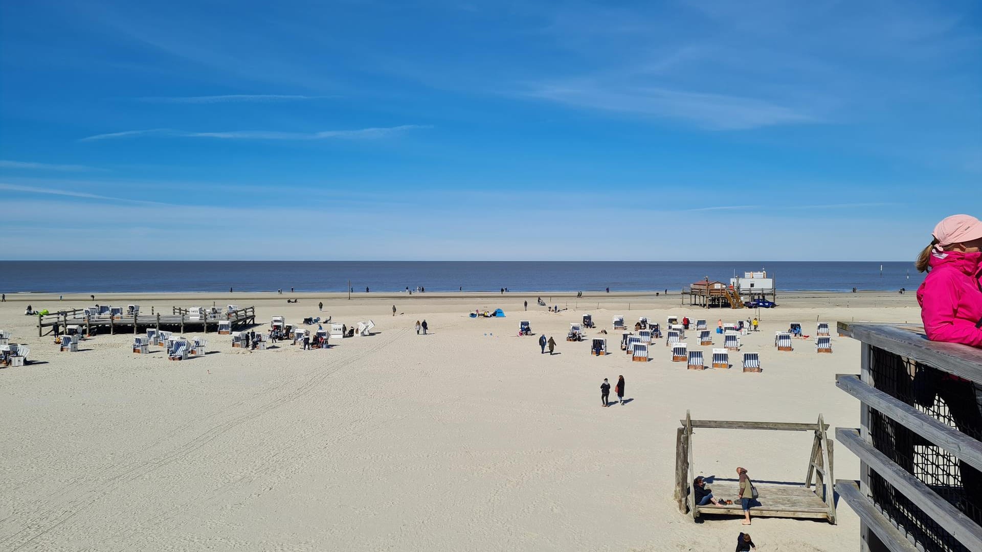 St. Peter-Ording: Für ihren Sandstrand ist die Stadt zu Recht berühmt.