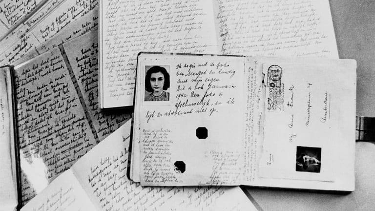 Tagebuch der Anne Frank: Es sollte nach Ende des Zweiten Weltkriegs berühmt werden.