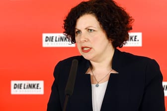 Amira Mohamed Ali: Die Fraktionschefin der Linken im Bundestag hat die Grünen scharf kritisiert.