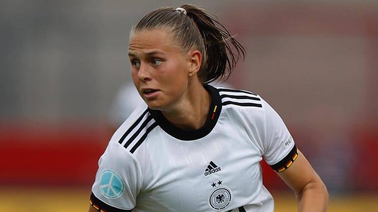 Klara Bühl: Gegen die Schweiz machte sie drei Tore.