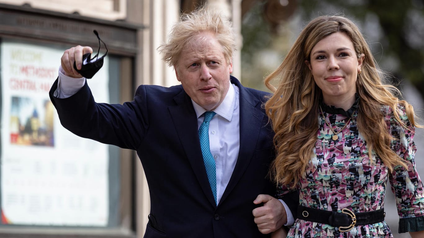 Boris und Carrie Johnson gaben sich im Mai 2021 das Jawort.