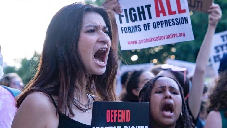 Proteste für das Recht auf Abtreibung in Boston: Im ganzen Land gingen Menschen auf die Straße.
