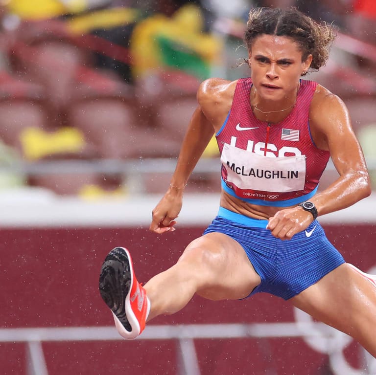Sydney McLaughlin: Die US-Amerikanerin hat ihren eigenen Weltrekord über die 400m Hürden gebrochen.