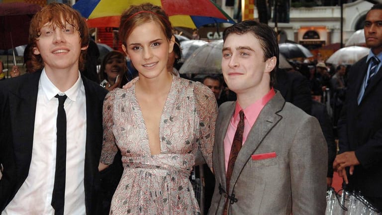 Rupert Grint, Emma Watson und Daniel Radcliffe: Die Schauspieler verkörpern in "Harry Potter" die Hauptfiguren.