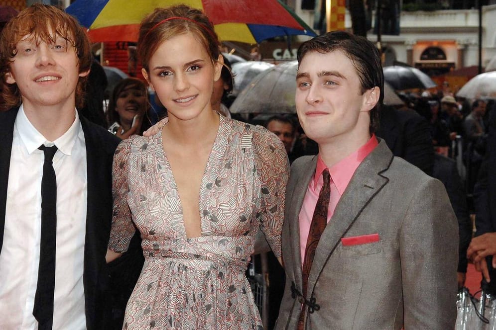 Rupert Grint, Emma Watson und Daniel Radcliffe: Die Schauspieler verkörpern in "Harry Potter" die Hauptfiguren.