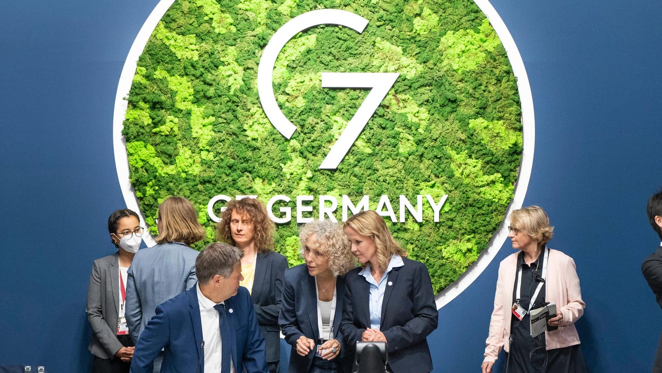 Deutschlands Klimaminister Robert Habeck bei Vorgesprächen zum G7-Gipfel im Mai: Der Klimaclub gilt als das größte Vorhaben der Bundesregierung im Rahmen ihrer diesjährigen G7-Präsidentschaft.