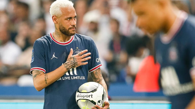 Neymar: Der Brasilianer spielt seit 2017 in Paris.