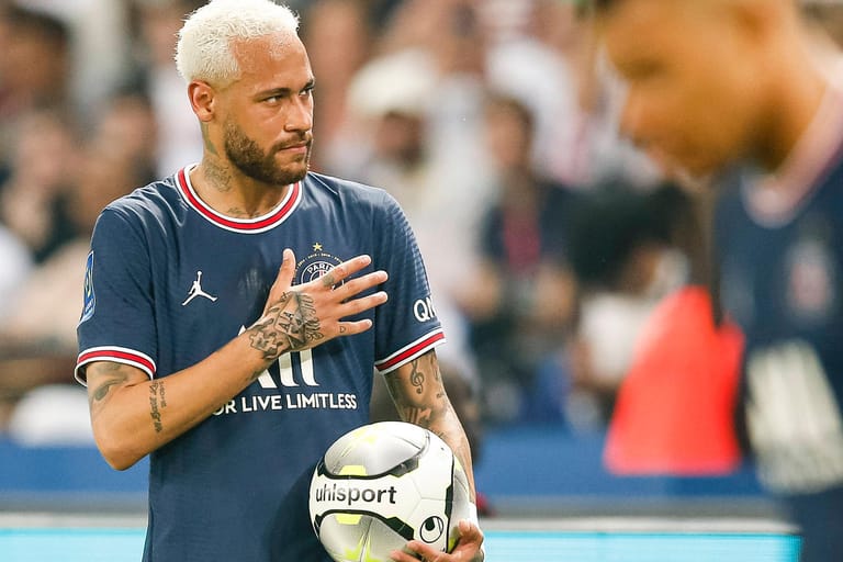 Neymar: Der Brasilianer spielt seit 2017 in Paris.