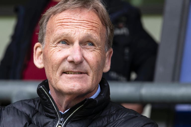 Hans-Joachim Watzke: Der BVB-Geschäftsführer ist auf Dean Saunders nicht gut zu sprechen.