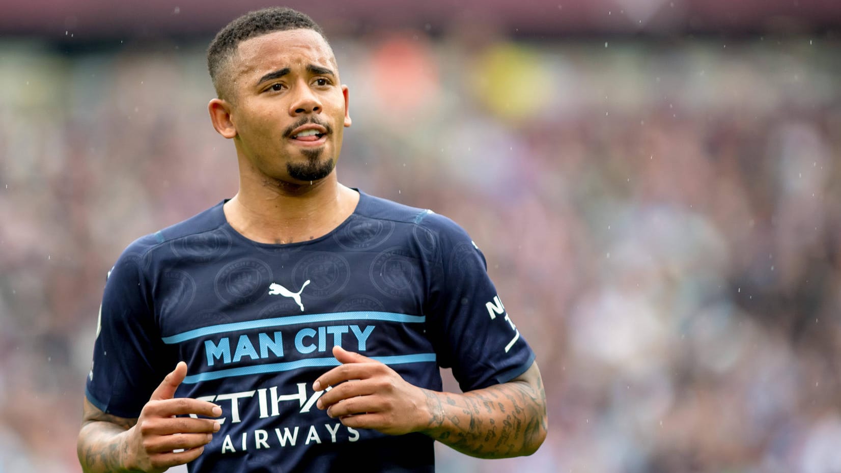 Gabriel Jesus: Der Brasilianer geht wohl bald für den FC Arsenal auf Torejagd.