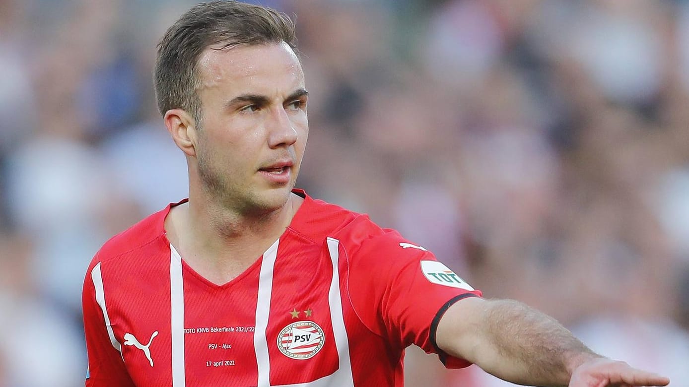 Mario Götze: Der Offensivspieler spielt nun für Eintracht Frankfurt. Mario Götze: Der Offensivspieler spielt nun für Eintracht Frankfurt.