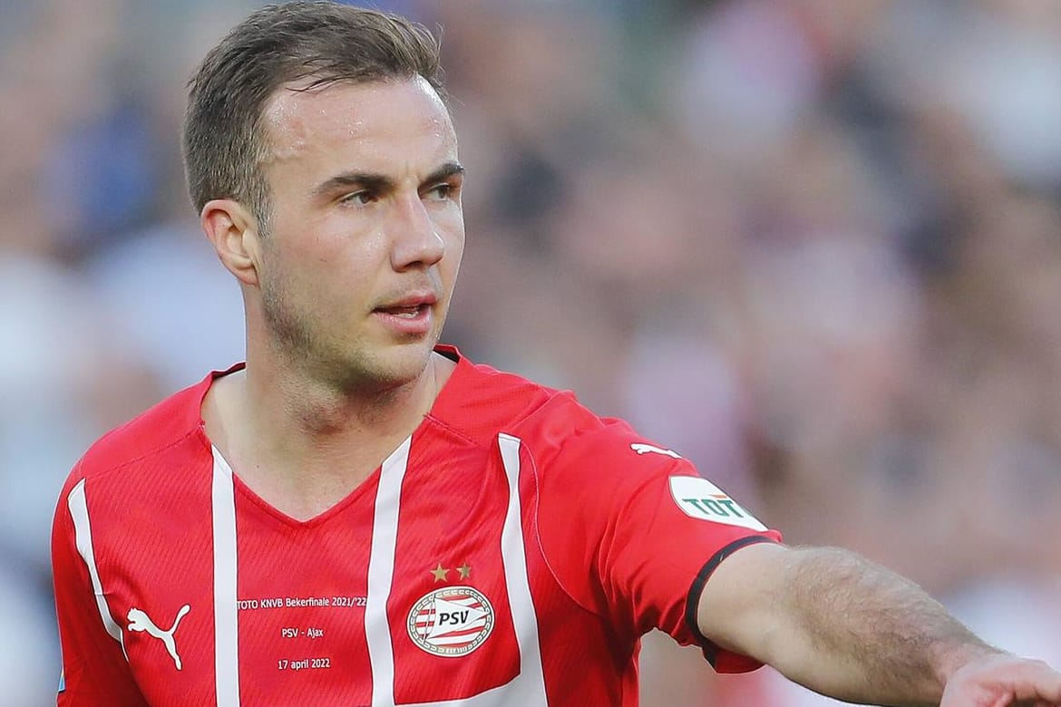 Mario Götze: Der Offensivspieler spielt nun für Eintracht Frankfurt.