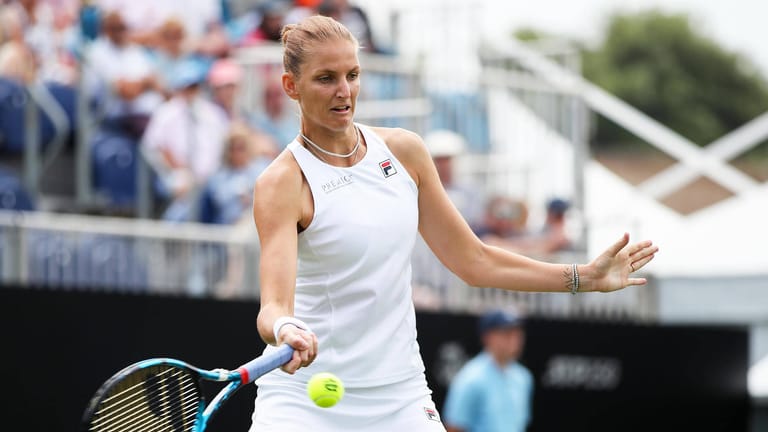 Karolina Pliskova: Die Tschechin rechnet damit, dass Serena Williams in Wimbledon Probleme bekommt.