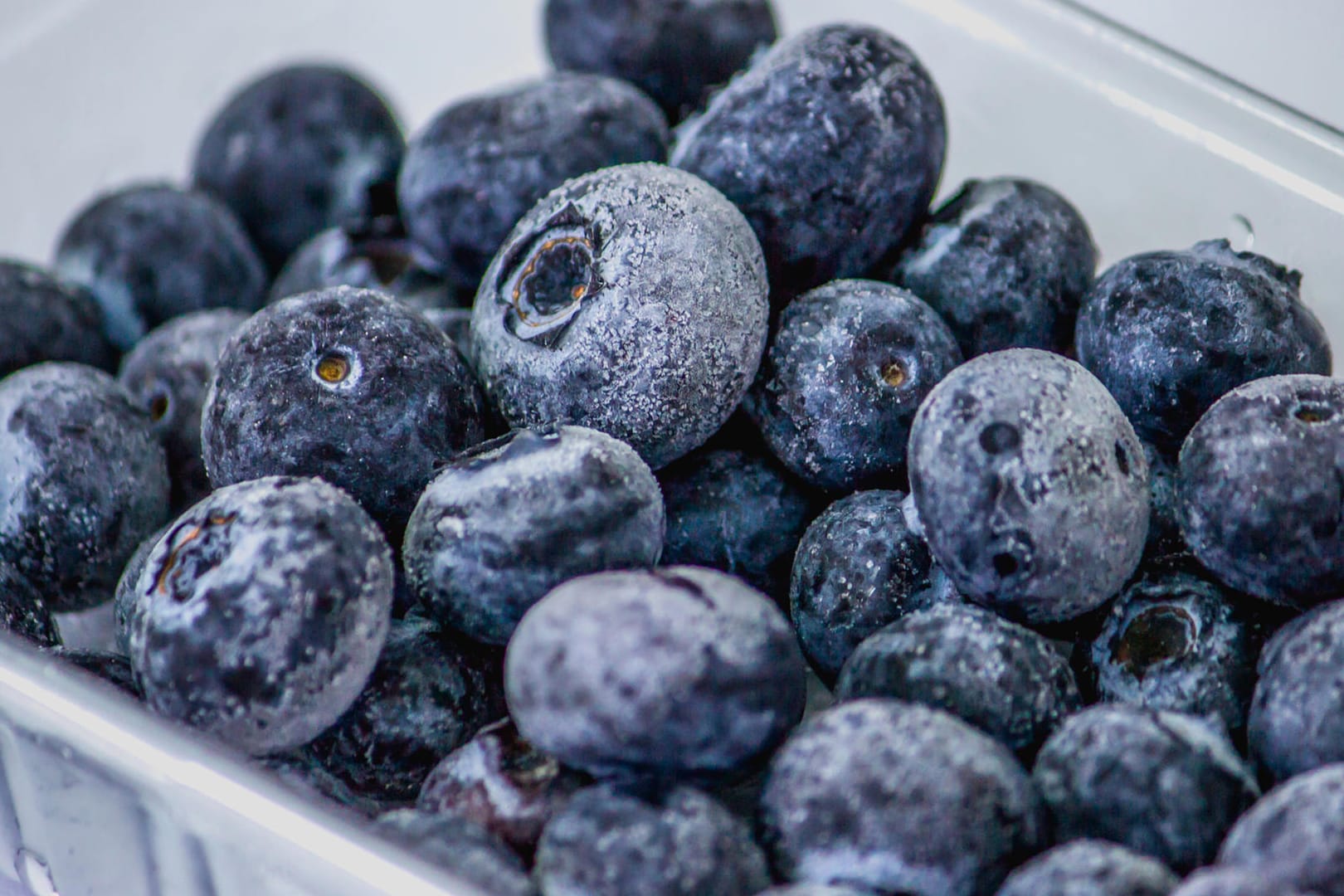 Heidelbeeren: Beim Einfrieren sollten die Früchte vollreif sein.