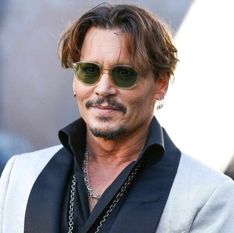 Johnny Depp: 2003 stand er zum ersten Mal für "Fluch der Karibik" vor der Kamera.