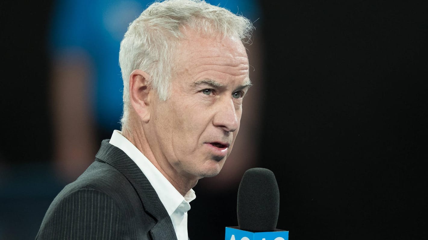 John McEnroe: Der frühere Rivale von Boris Becker vermisst den Leimener in Wimbledon..