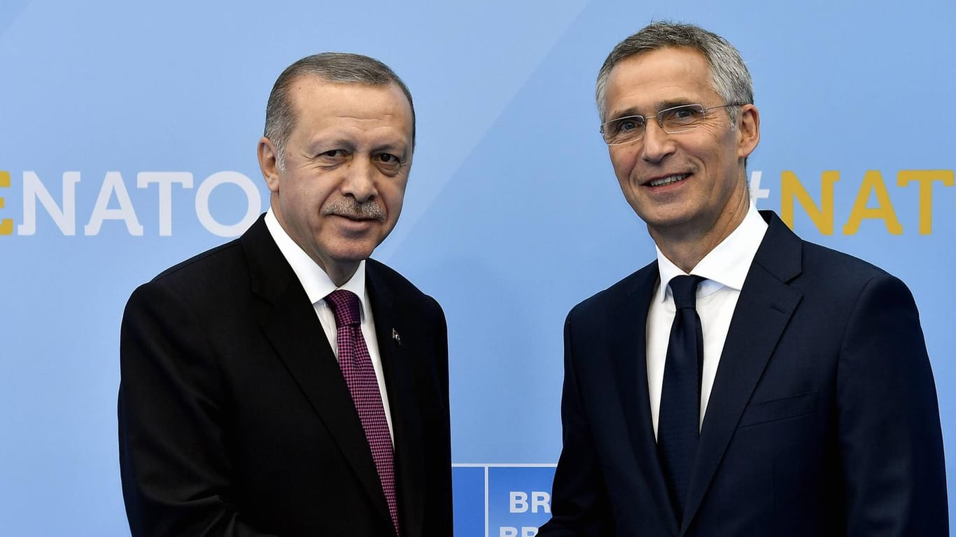 Erdoğan und Stoltenberg: Die Türkei ist seit 1952 Nato-Mitglied.