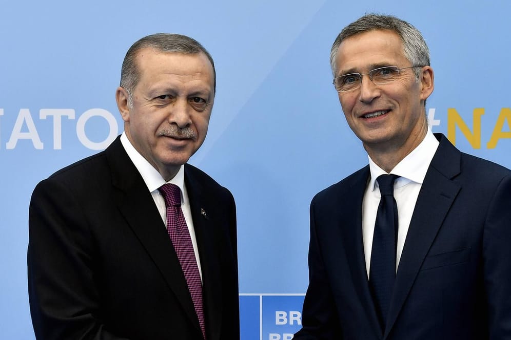 Erdoğan und Stoltenberg: Die Türkei ist seit 1952 Nato-Mitglied.
