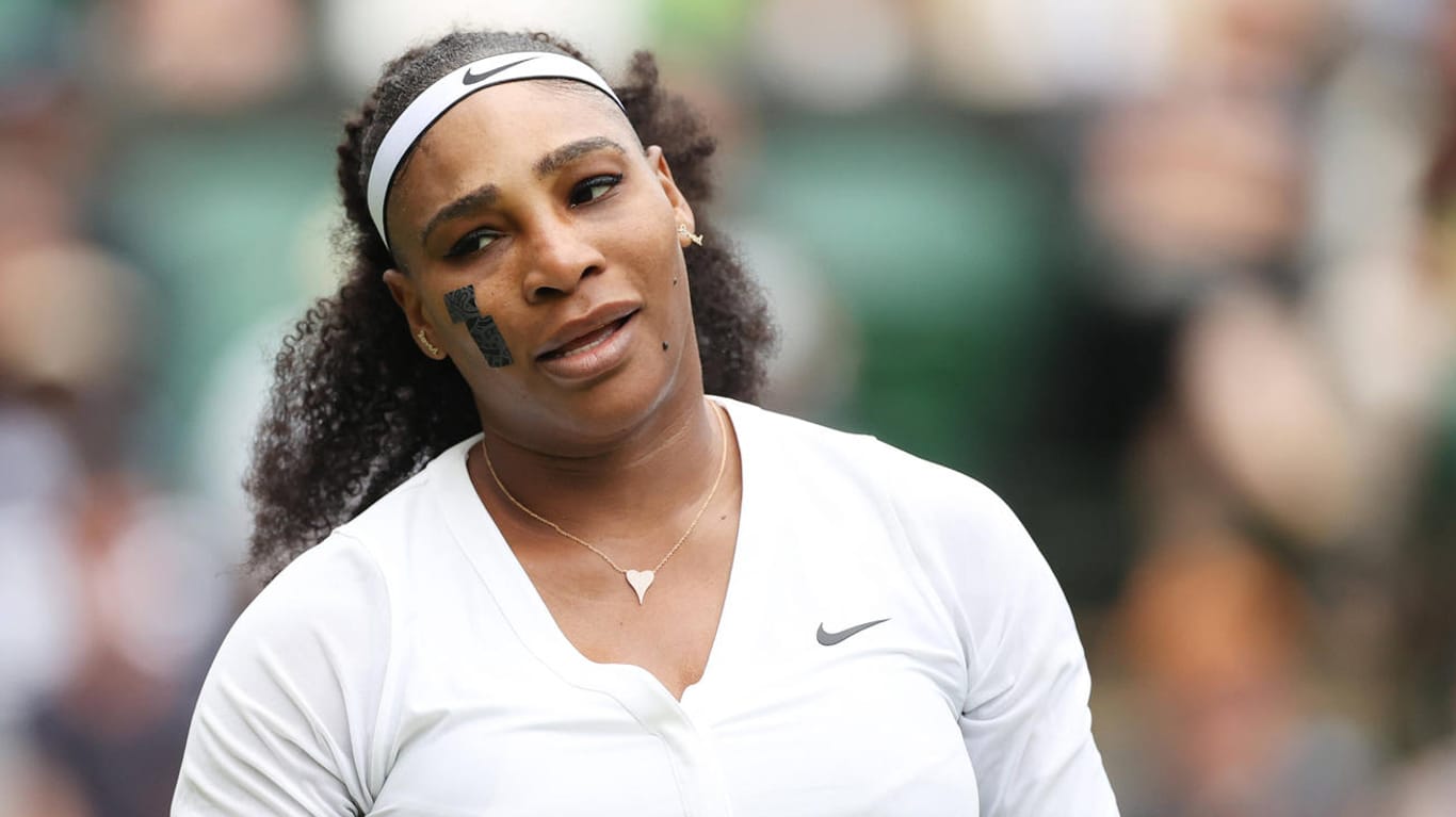 Serena Williams: Die 23-fache Grand-Slam-Siegerin verlor in Wimbledon in der ersten Runde.