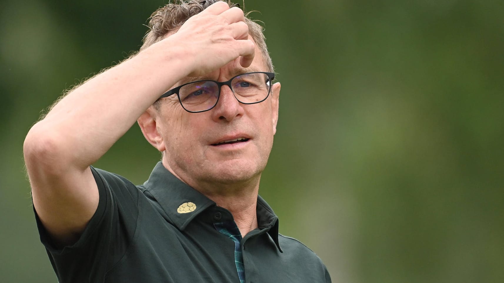 Ralf Rangnick: Der Nationaltrainer Österreichs hat Verständnis für Martin Hintereggers Entscheidung.