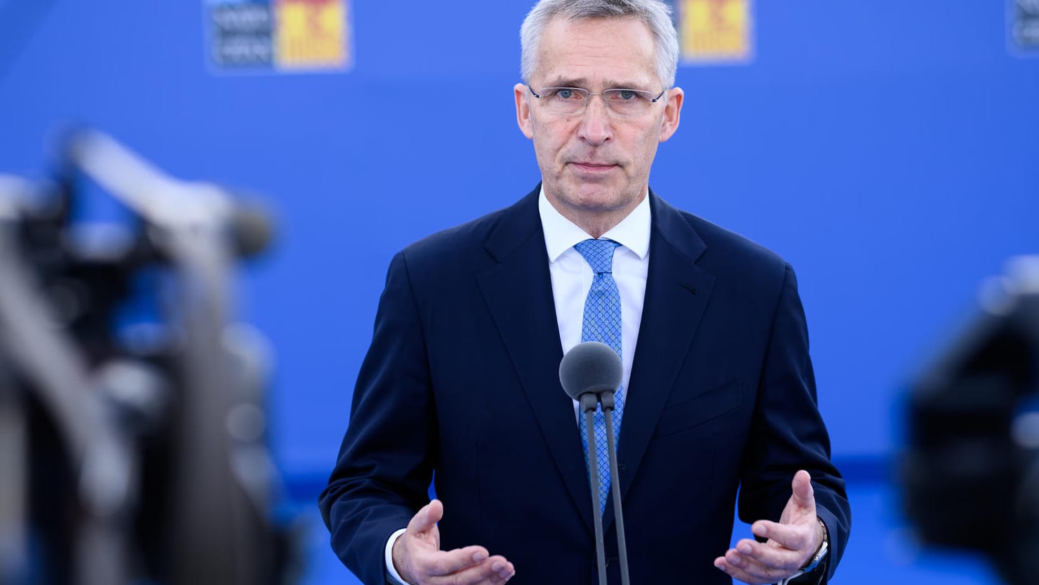 Jens Stoltenberg: Der Nato-Generalsekretär sieht in Russlands Vorgehen eine Bedrohung für die Nato.