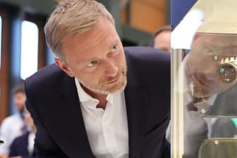 Christian Lindner bei einer Messe: Kalkulieren, ohne in die Zukunft zu sehen. Christian Lindner bei einer Messe: Kalkulieren, ohne in die Zukunft zu sehen.