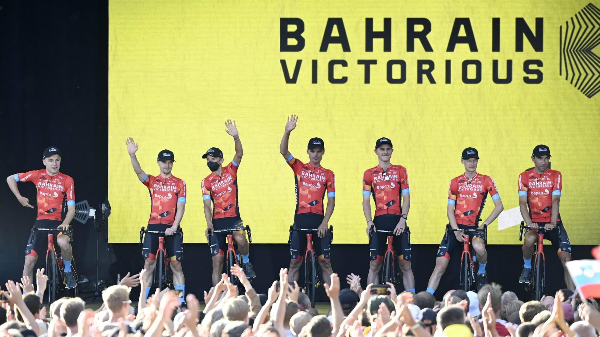 Team Bahrain Victorious: Im Hotel der Sportler wurde eine Razzia durchgeführt.