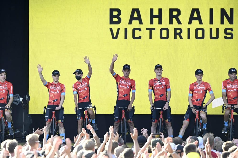 Team Bahrain Victorious: Im Hotel der Sportler wurde eine Razzia durchgeführt.