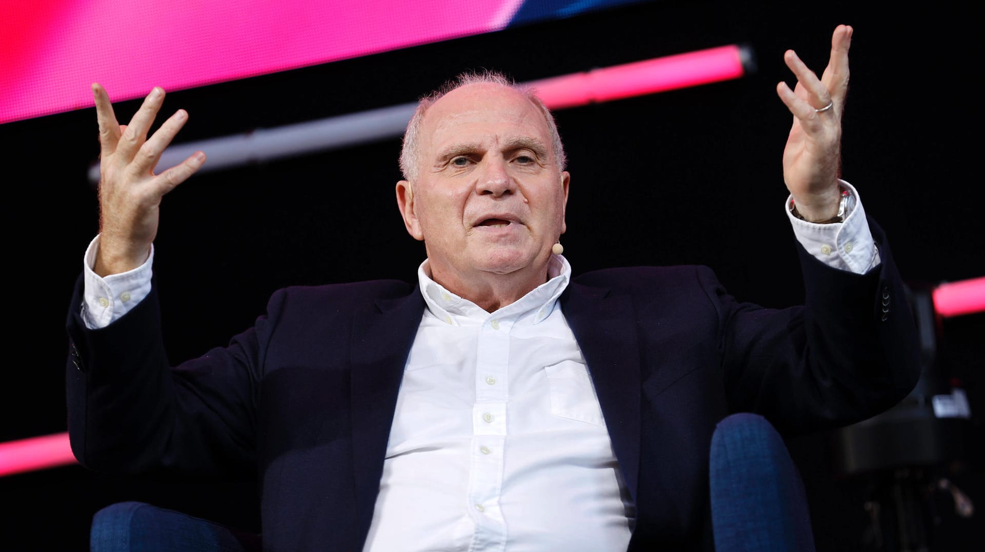 Uli Hoeneß: Der Bayern-Macher äußerte sich zuletzt wenig begeistert.