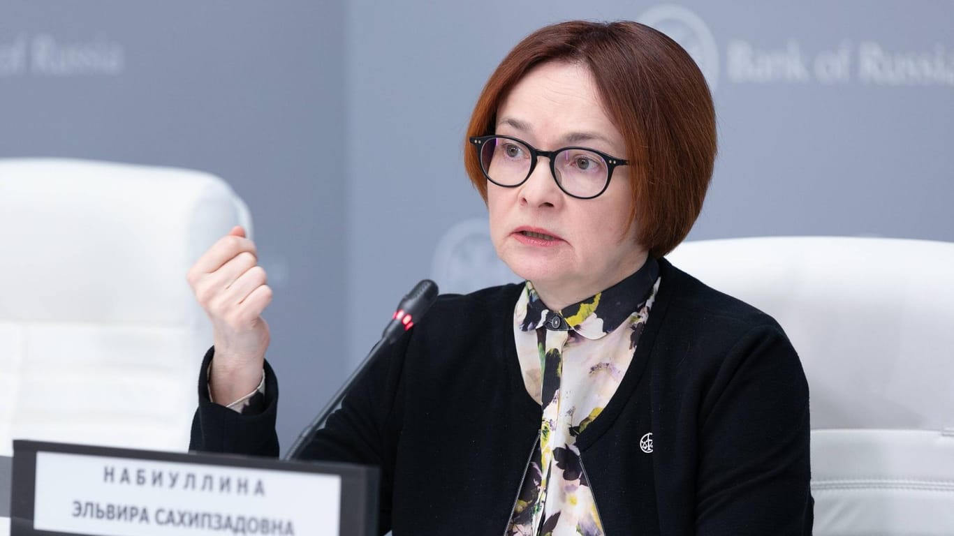 Elwira Nabiullina: Die Leiterin der russischen Zentralbank hat den Fall des Rubels aufhalten können.