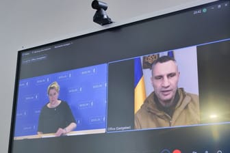 Das Fake-Videotelefonat mit dem vorgeblichen Vitali Klitschko (Archivbild): Die Bekenner bestreiten ein politisches Motiv.