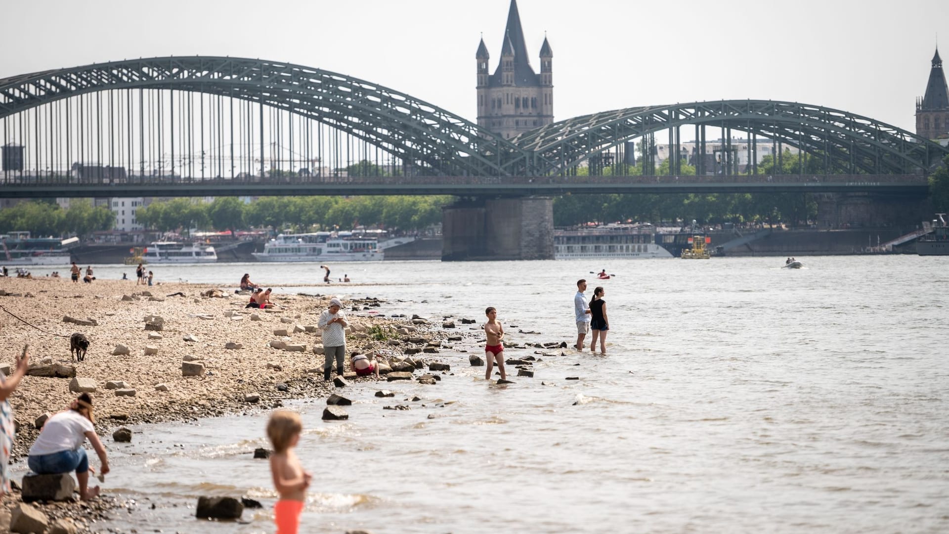 Sommerwetter in Köln