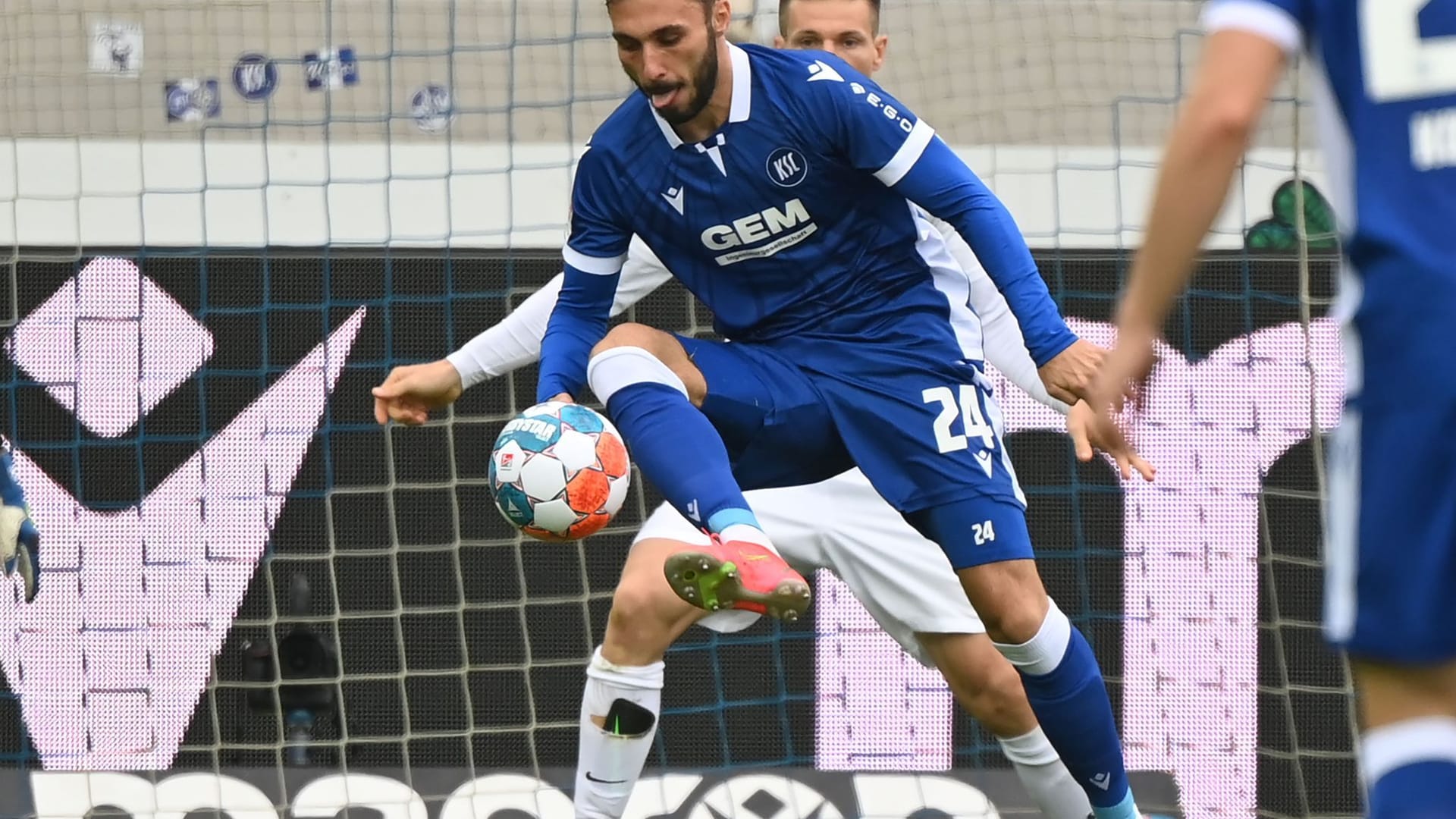 Stürmer Fabian Schleusener von Zweitligist Karlsruher SC