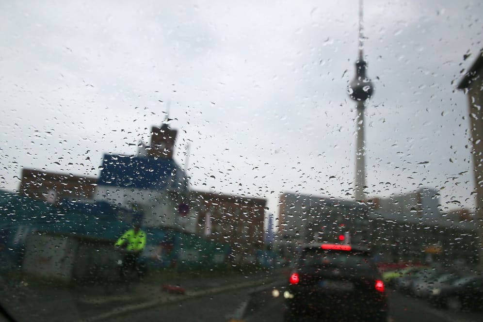 Regenwetter in Berlin