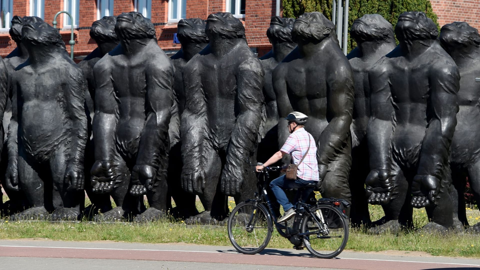 Gorilla-Skulpturen Gorilla-Skulpturen