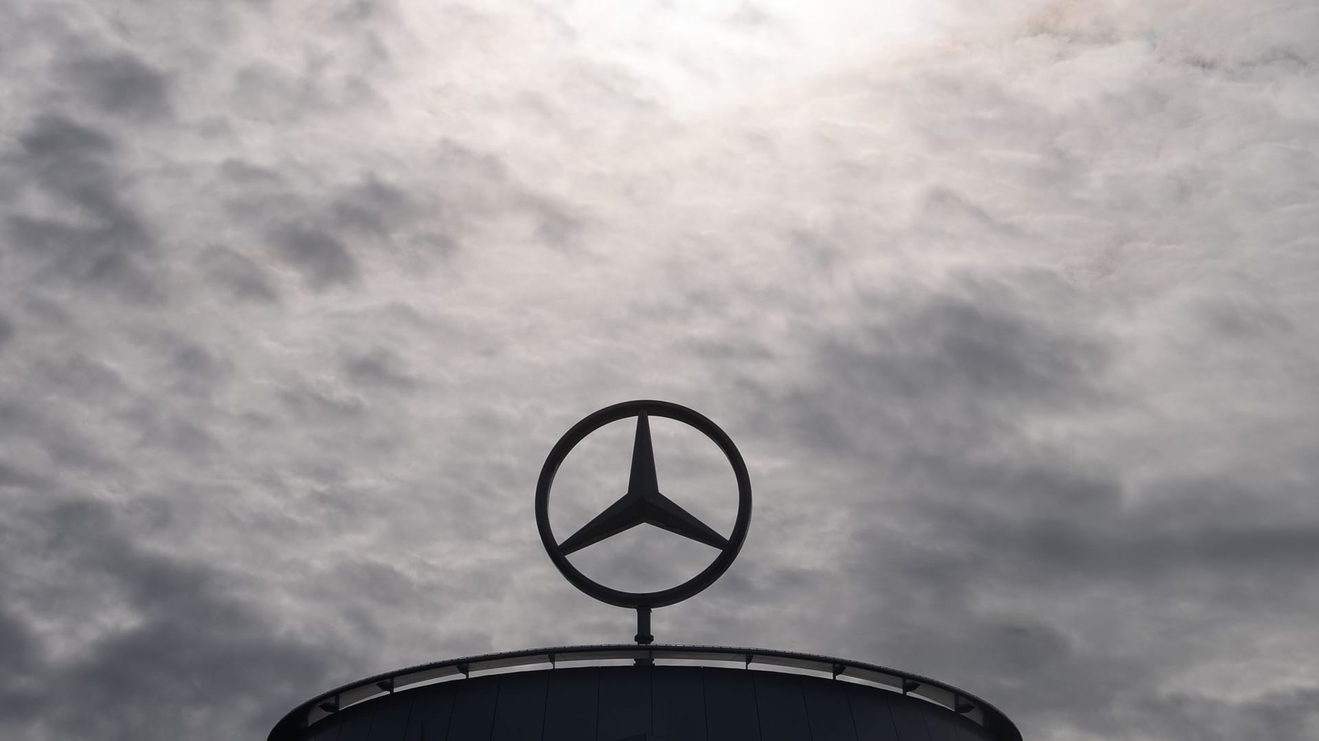 Mercedes in Stuttgart