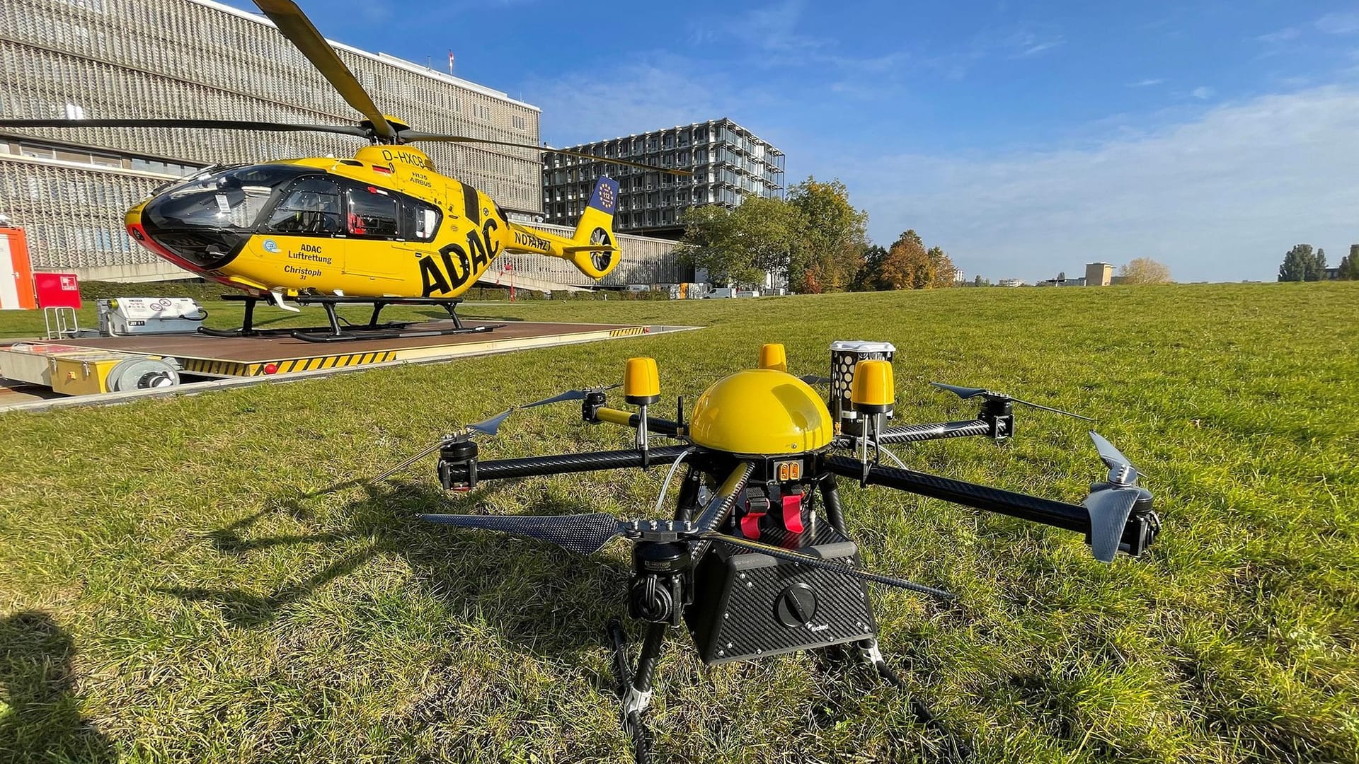 Drohne für eilige Bluttransporte