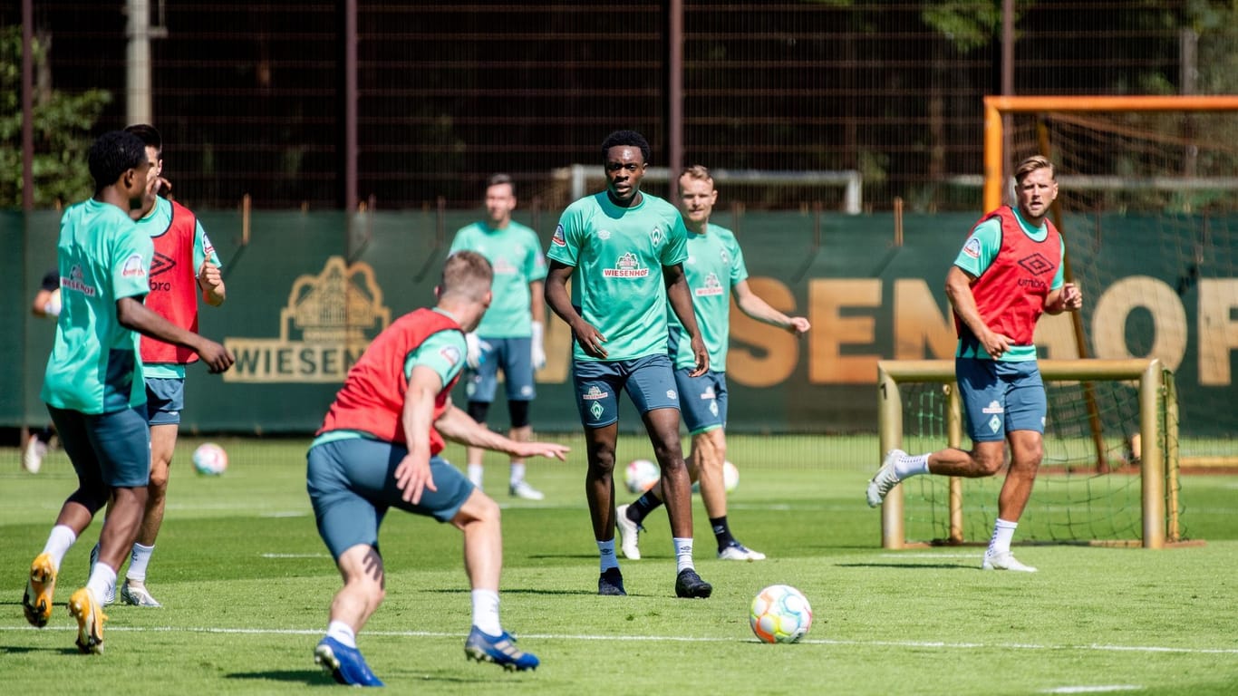 Trainingsauftakt von Werder Bremen