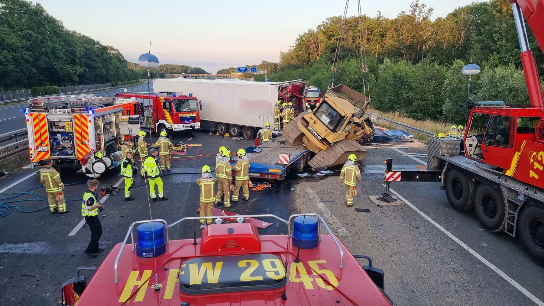 A2 Bei Hannover: Nach Tödlichem Unfall Teilweise Gesperrt