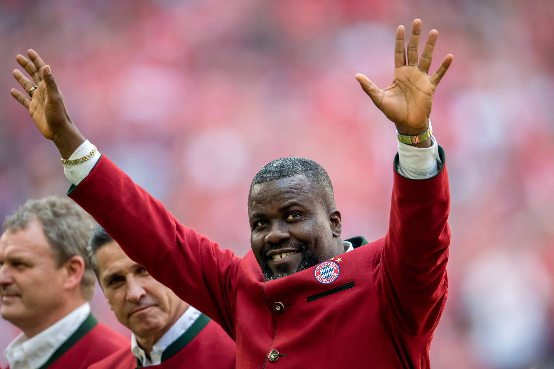 Samuel Kuffour in der Allianz Arena (Archivbild): Der ehemalige Verteidiger spielte elf Saisons für den FC Bayern München.