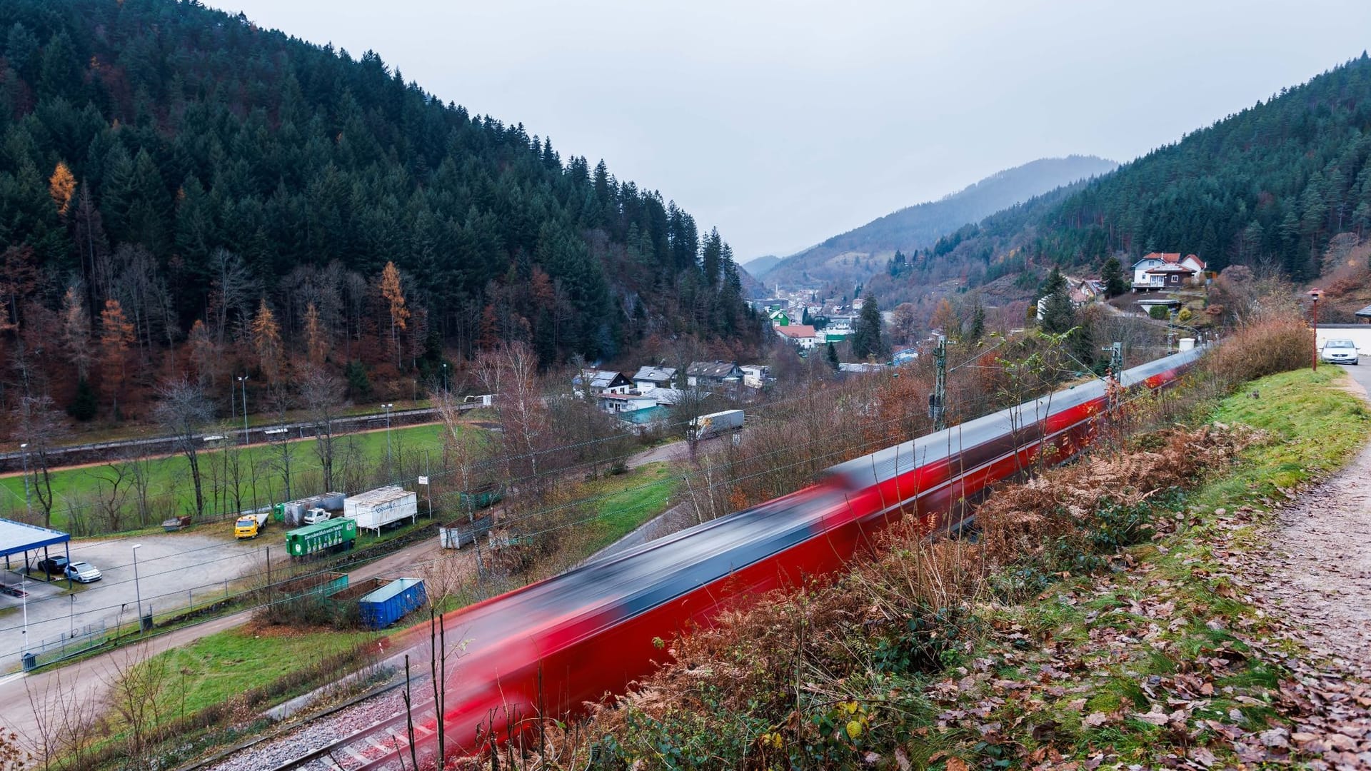 Schwarzwaldbahn in Baden-WÜrttemberg Schwarzwaldbahn in Baden-WÜrttemberg