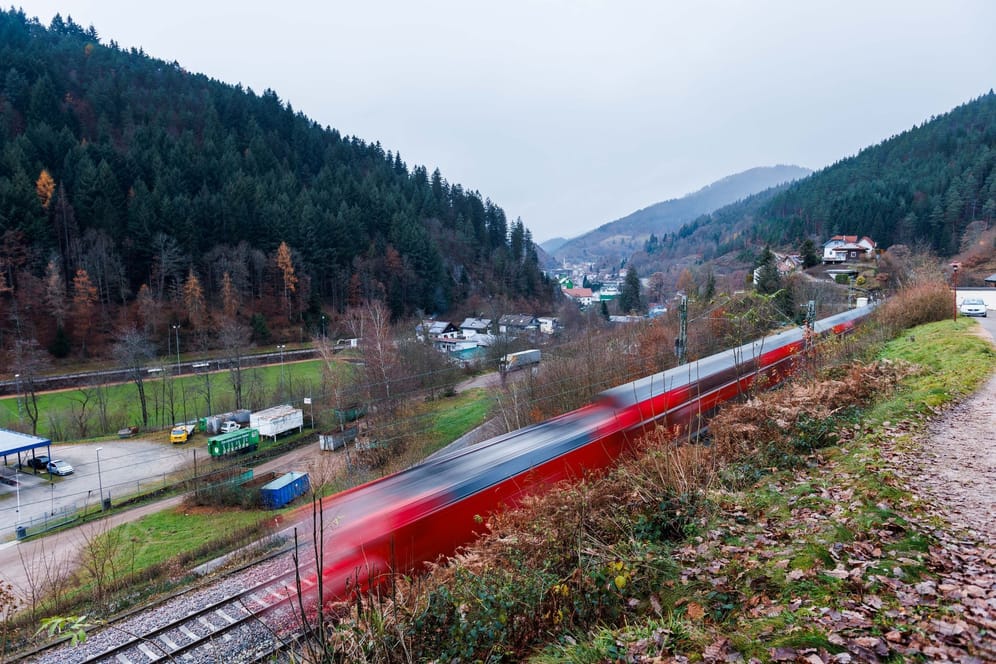Schwarzwaldbahn in Baden-WÜrttemberg